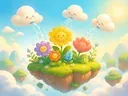 Cloud Garden game card artwork