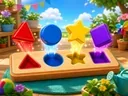 Shape Sorter game card artwork