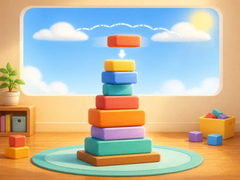 Toy Tower game card artwork